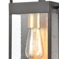 thumbnail image 3 of Elk Home 7-Inch Wide Outdoor Knowlton Wall Sconce, Matte Black, 3 of 5