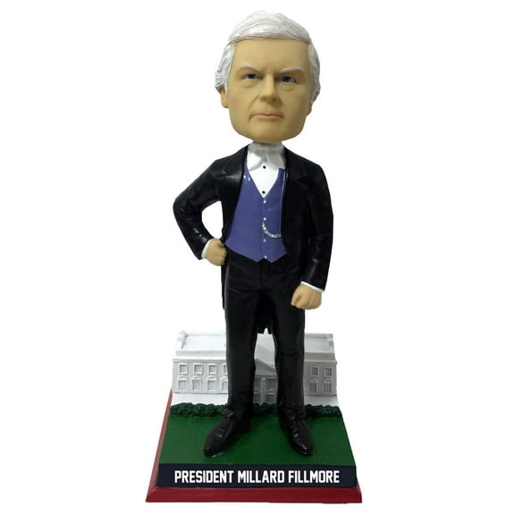 Millard Fillmore White House Base President Bobblehead Numbered to 1,850