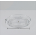 thumbnail image 1 of Hongchun cupboard turntable, clear plastic turntable 23.6*3.5cm, 1 of 3