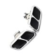 thumbnail image 2 of Car Muffler Rear Tips Trim Replace Exhaust Tips For Sport 2014-2021 Silver, 2 of 5