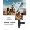 thumbnail image 2 of USB Clé 2 To (1864 Go) USB-C et USB-A Clé USB Double Clé USB Jump Drive - Compatible avec Téléphones, Ordinateurs Portables, Tablettes - MAOLAI, 2 of 7