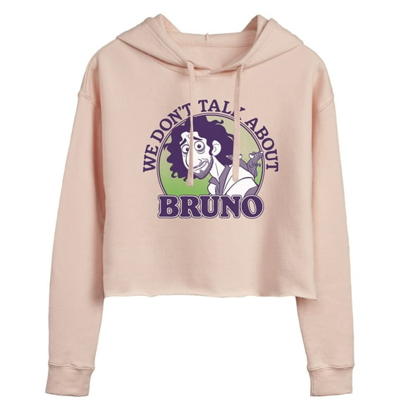 Encanto - Dont Talk About Bruno - Juniors Cropped Pullover Hoodie