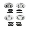 thumbnail image 3 of PowerStop Front and Rear Z23 Evolution Sport Carbon-Fiber Ceramic Brake Pad and Drilled & Slotted Rotor Kit Fits: FORD MERCURY Select Models K1861, 3 of 10