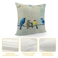 thumbnail image 4 of Leisuo Spring Lumbar Pillow Covers for Outdoor Porch Burlap Holiday Throw Pillow Cases Without White, 4 of 5