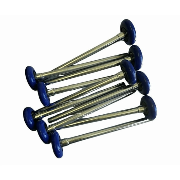 Bens 2'' Ultra-Quiet Nylon Garage Door Rollers, 6200 Bearing and 7'' stem, Rotate Quiet and Durable, Reuse More Than 100,000 Cycles.(Pack of 10)