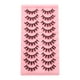 thumbnail image 1 of Pestañas postizas únicas de Bargains, 10 pares para maquillaje negro DH06-02, 1 of 5