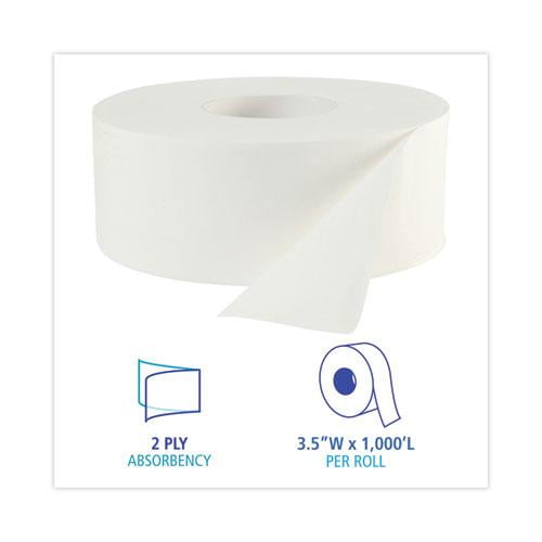 Marathon Jumbo Roll 2-Ply Toilet Paper, Septic Safe (1000 ft./roll, 6  rolls) - Sam's Club