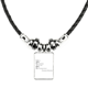 thumbnail image 1 of qué es la vida. collar a mano colgante de cuerda de cuero Unbranded M, 1 of 3