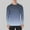 c01Gray, variant on Mens Plus Size Gradient Printed Shirts UPF 50+ Rash Guard Long Sleeve Sun UV Protection Beach Shirts Pullover T-Shirt Blue XXXL