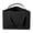 Black, variant on Foldable Fabric Hanger Organizer with Portable Handle, Triangular Storage Caddy for Closets and Travel, Gray