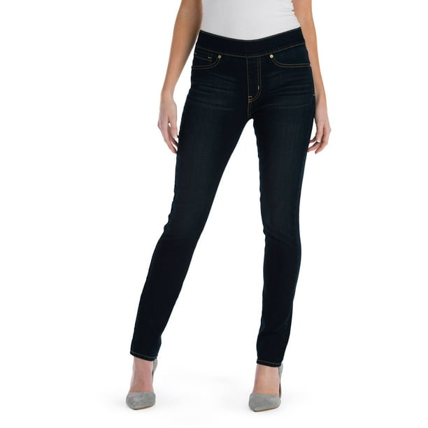 Totally Shaping Pull On Skinny Jeans - Walmart.com