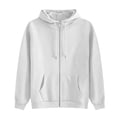 thumbnail image 6 of AnuYalue Womens Zip Up Hoodies Trendy Casual Long Sleeve Zipper Sweatshirts Fall Winter Track Jackets with Pockets, 6 of 7