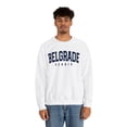 thumbnail image 4 of Belgrade Serbia Sweatshirt, Gifts, Crewneck, 4 of 7