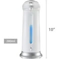 thumbnail image 6 of Sonic Soap Automatic Touch Free Soap Hand Sanitizer Dispenser Motion Activated 9.5 fl oz for Kitchen Bathroom Waterproof, 6 of 7
