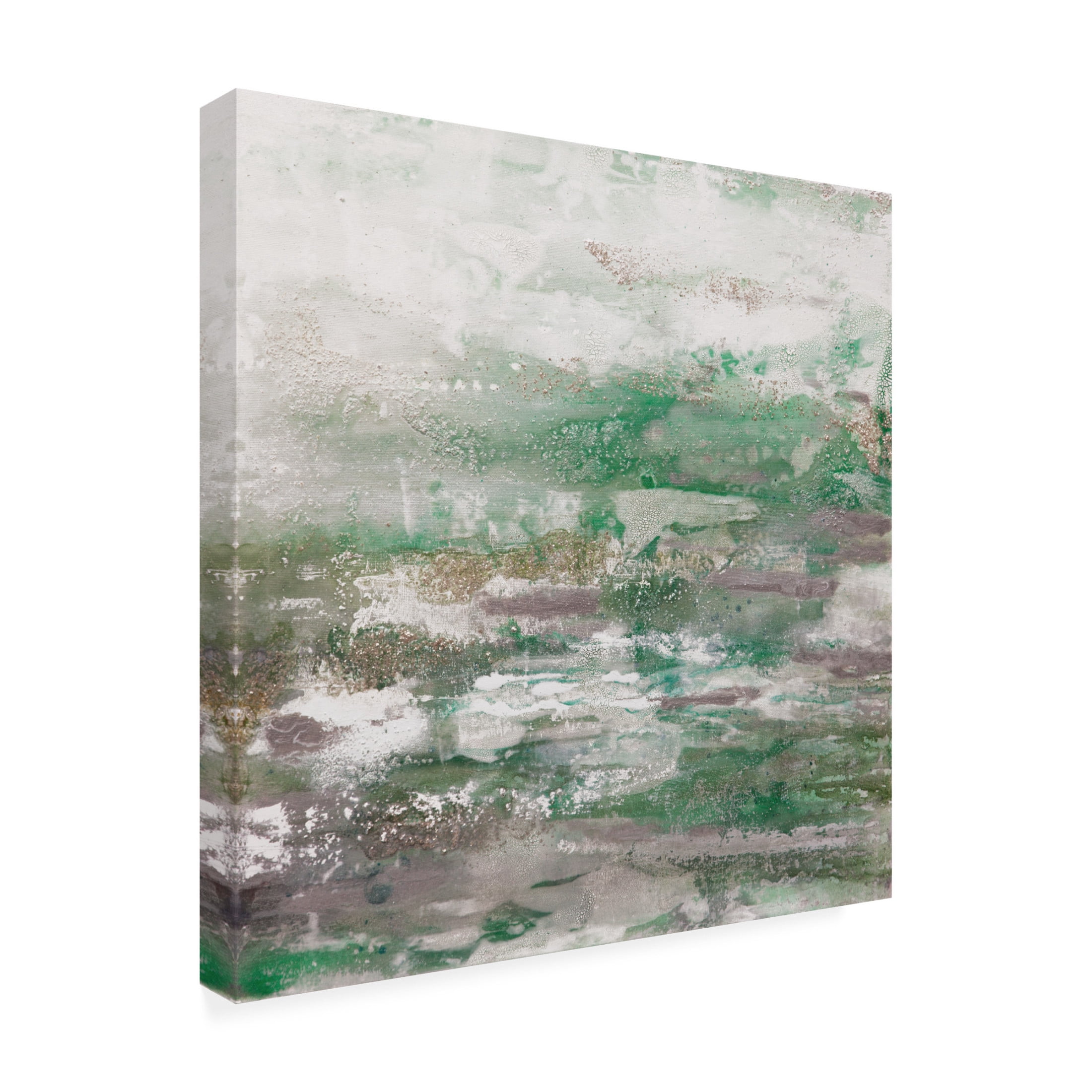 Canvas Wall Art - Hilary Winfield 'Saltwater 7' Wall Art for Living Room, Bedroom, or Office Décor by Trademark Fine Art - 24 x 24 Inches