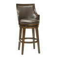 thumbnail image 2 of Hillsdale Lyman 30.5" Wood Contemporary Bar Stool in Rustic Oak, 2 of 2