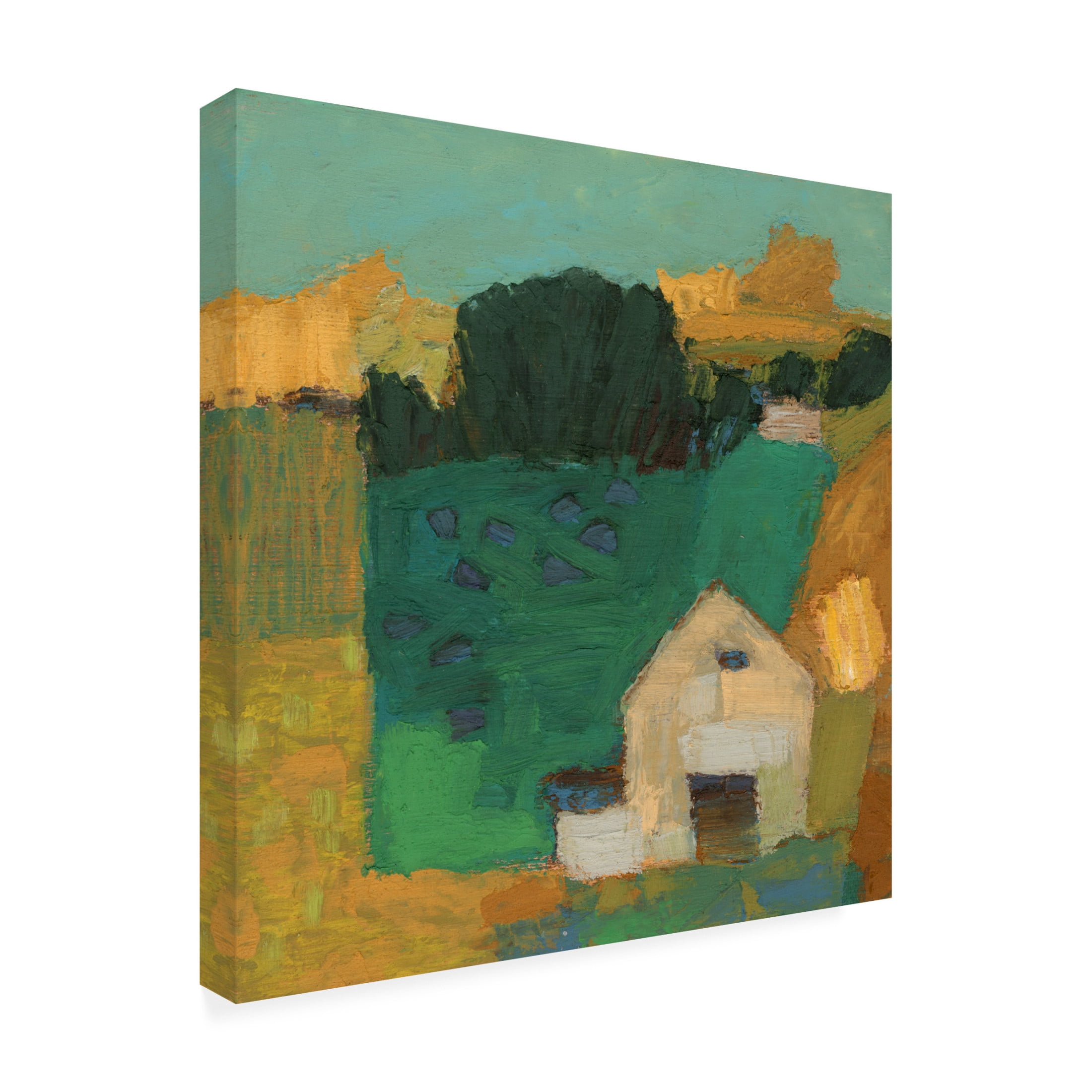 Trademark Fine Art Sue Jachimiec Yancyville Barn Canvas Wall Art