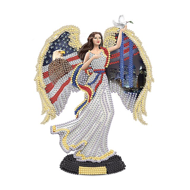 Cuadros Decorativos 5D DIY Parcial Forma especial Taladro Diamante Pintura Ángel Kit Decoración para el hogar (HB393) DQrwqpou Nuevos Originales