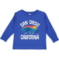 thumbnail image 3 of Inktastic San Diego California Bear Sunset Boys or Girls Long Sleeve Toddler T-Shirt, 3 of 5