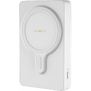 MyCharge Maglock Magnetic Powerbank For iphone 12/13 With Magsafe Case 7.5 W Turbo Charge +32 HRS Of Battery Life White