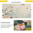 thumbnail image 2 of FREEAMG Lotus Flowers Garden Puzzle 500 Pieces - Wooden Jigsaw Puzzles for Family Games - Suitable for Teenagers and Adults, 2 of 7