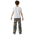 thumbnail image 5 of FORMRS Kids Pajama Pants with Pockets Size 6-8Y Boys Lounge Sleep Bottoms, Halloween Houses Pattern, 5 of 8
