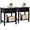 Black-1, variant on SolaceHue Nightstand Set of 2, Wood End Table with Drawer and Open Shelf, Night Stand for Small Spaces, 2-Tier Bedside Table for Living Room Bedroom Dorm, Easy Assembly, White