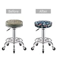 thumbnail image 5 of Kll Dental Seamless Round Bar Chair Cushion Cover 14 Inch,Bar Stool Protector With Elastic, Soft Washable, 5 of 7