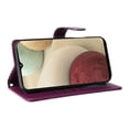 thumbnail image 2 of FOXDOCK Funda tipo Cartera para Samsung Galaxy A12/M12 – Cubierta de Cuero PU con Múltiples Ranuras, Bolsillo para Efectivo y Correa de Muñeca, 2 of 6