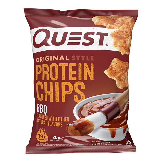 Protein Chips Variety Pack, BBQ, Cheddar & Sour Cream, Sour Cream & Onion, High Protein, Low Carb, 1.1 oz (Pack of 12)