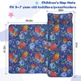 thumbnail image 5 of Pioneer Flower Floral Print Pattern Toddler Nap Mats for Kids Preschool,Sleeping Mat Bag or Kids,Toddler Sleeping Bag,Toddler Nap Mat or Daycare, 5 of 6