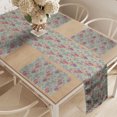 thumbnail image 2 of Ambesonne Autumn Table Runner & Placemats, Vintage Grapes Motif Pattern, Placemat 4 pcs + Runner 12"x90", Almond Green and Multicolor, 2 of 2
