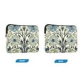 thumbnail image 7 of FORMRS 15"-15.6" Laptop Sleeve Protective Case Soft Carrying Quilted Computer Bag Cover, Blue Floral Pattern, 7 of 7