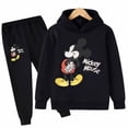 thumbnail image 2 of Boys Girls Clothing Mickey Mouse Cartoon Set Fashion Long Sleeve Sweatshirt+Long Pants Toddler Girl Outfit Kids Clothes 2pcs Set13T Gao Jinjia LED, 2 of 2