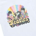 thumbnail image 3 of The Beatles - Retro Flower Illustration - Toddler And Youth Short Sleeve Graphic T-Shirt, 3 of 6