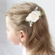 thumbnail image 3 of Juego de pinzas para el pelo con forma de flor, 3 unidades, con estampado floral de cerezo para niñas, 3 of 7