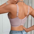 thumbnail image 5 of Asxite Bras for Women Plus Size Lace Back Hook Underwire Push Up Daily Loose and Breathable, 5 of 5
