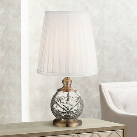 Crystal Gold Lamp Regency Hill Traditional Accent Table Lamp 15