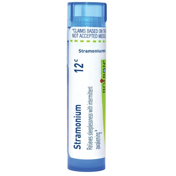 Boiron Stramonium 12C Homeopathic Single Medicine For Stress & Sleep 80 Pellet