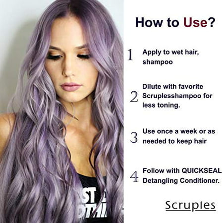 Scruples Platinum Shine Toning Shampoo (8.5 Ounce) Purple Shampoo to Remove  Brassy Tones from Brown, Blonde, Gray Hair - Sulfate-Free - For Men & Women  | Walmart Canada
