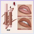 thumbnail image 1 of WIFKLSIIPG MLSMLIE Encre à Lèvres Stylo Rouge à Lèvres Longue Tenue Marqueur pour Lèvres en Velours Crayon Contour des Lèvres Lisse Pointe Biseautée Précise Marqueur Résistant Fini Naturel Longue Tenue Toute la Journée 3 ml, 1 of 7