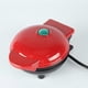 thumbnail image 1 of Mini Maker for Single Waffles, Hash Browns, KETA Chaffles Easy to Clean, Non-Stick Surface, Red 110V, 1 of 5