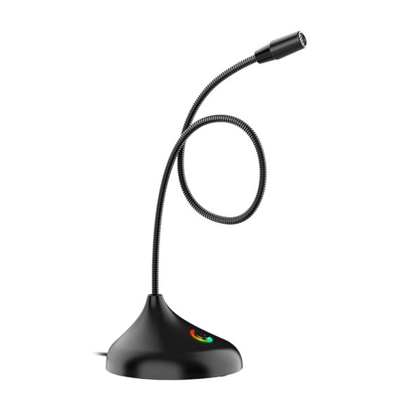 USB Noise Cancelling Microphones with RGBs Lighting Microphones for Gaming Voice and Home Office Use