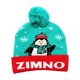 thumbnail image 2 of xihome Gorro navideño LED con diseño de Pap Noel iluminado, gorro de invierno de acrlico tejido para fiestas navideñas y proteccin para las orejas en climas fros, 2 of 6