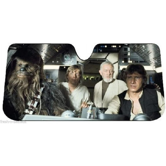 Star Wars Car Sun Shade UV Protector Accordion Shield Auto Window Windshield