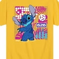 thumbnail image 3 of Disney - Lilo & Stitch - Stitch Grid - Toddler & Youth Short Sleeve Graphic T-Shirt, 3 of 5