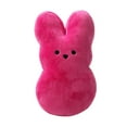 Cyinyin 1pcs Easter Bunny Decor Rabbit Plush Animated Valentine Plush