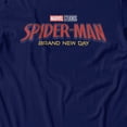 thumbnail image 3 of Marvel Spider-Man Brand New Day Men's Movie Poster T-Shirt (Iris Navy, S-XXXL), 3 of 4