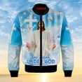 thumbnail image 4 of Chaqueta con estampado 3D de Jesucristo para hombre y mujer, moda urbana, informal, de manga larga, con diseños modernos, estilo Harajuku, ropa de gran tamaño para hombre, 6XL, 4 of 5