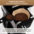 thumbnail image 5 of OFEFE Disposable Coffee Paper Filters for Ninja Dual Brew Coffee Maker,300 Pcs 4 Cone Replacement Filter Compatible with Ninja Dualbrew CFP301 CFP201, 5 of 5